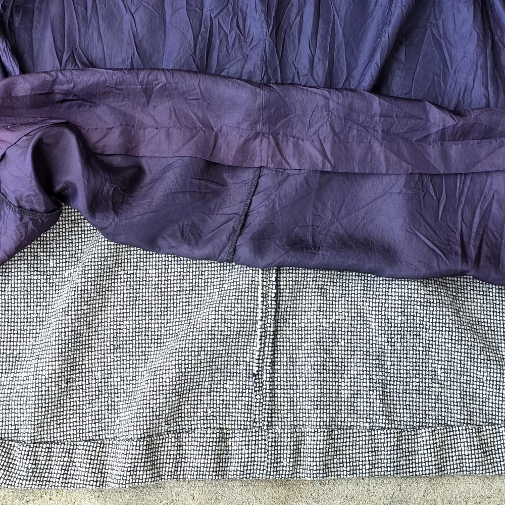 Belle Shoppe Vintage Wool Tweed Coat Women's Medium